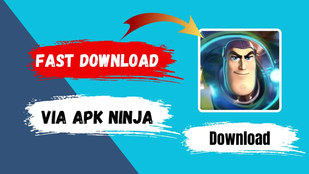 Disney Mirrorverse Apk Download for Andriod Latest Version 15.0.0 6 Disney Mirrorverse game icon with a fast download button and APK Ninja branding.