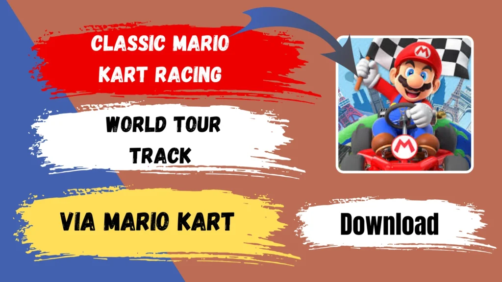 Mario Kart Tour Apk Download for Andriod Latest Version 3.6.2 5 Mario Kart Tour gameplay showing classic racing action and global tracks.