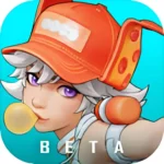 Farlight 84 gameplay on Android showing high-tech characters, weapons, jetpacks, and Apk Ninja branding.