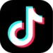 TikTok app interface on an Android phone, showing short video feed, trending hashtags, and Apk Ninja branding.