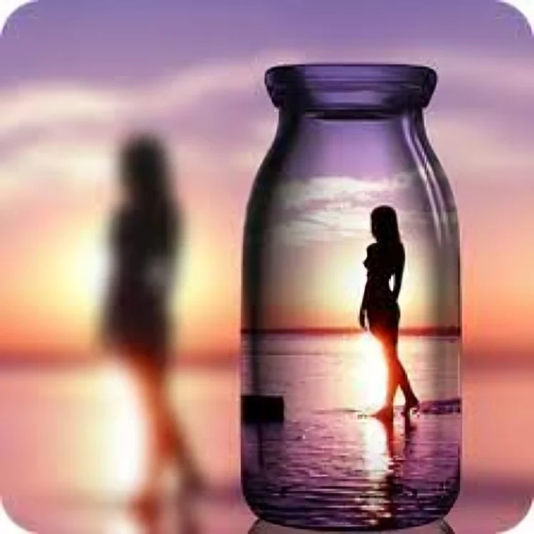 Pip Camera Apk logo showing a creative camera interface with photo effects and filters.